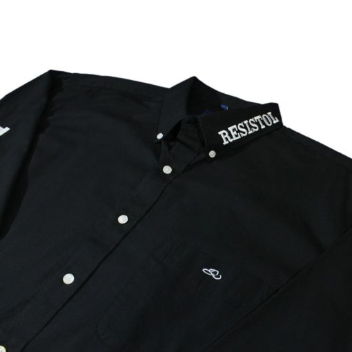 Camisa Resistol Marketing Black/White